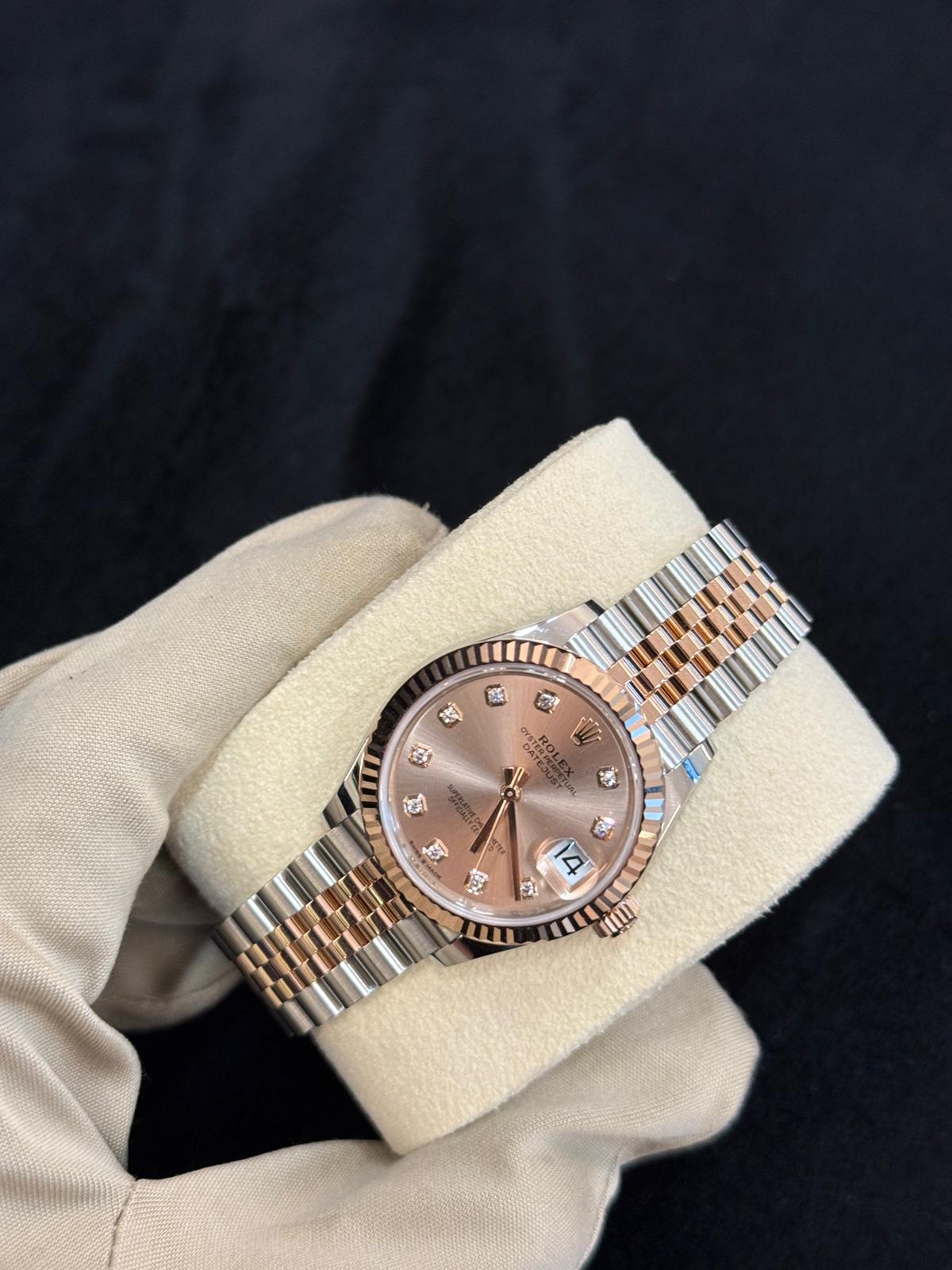 Rolex Datejust 31 278271G Rose Jubilee 2025