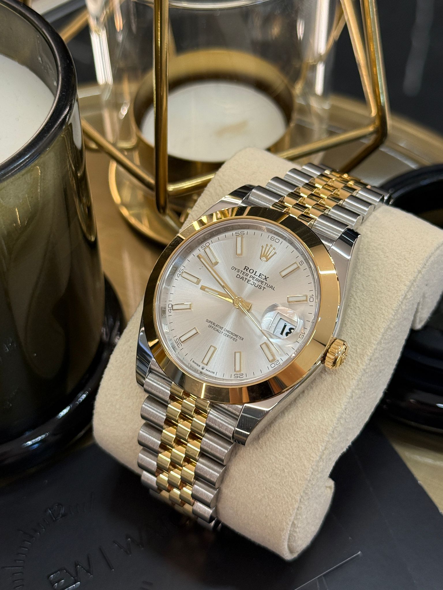 Rolex Datejust 41 126303 Silbernes Jubiläum 2025