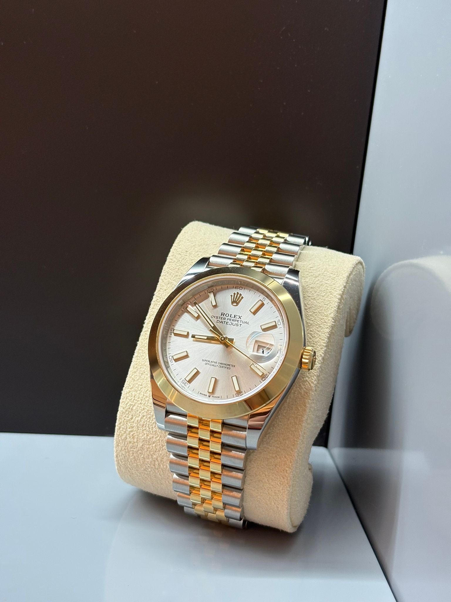 Rolex Datejust 41 126303 Silbernes Jubiläum 2025