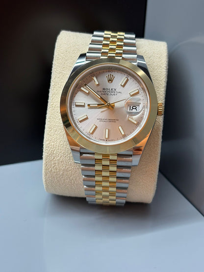 Rolex Datejust 41 126303 Silbernes Jubiläum 2025