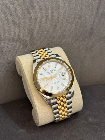Rolex Datejust 41 126303 Silbernes Jubiläum 2025