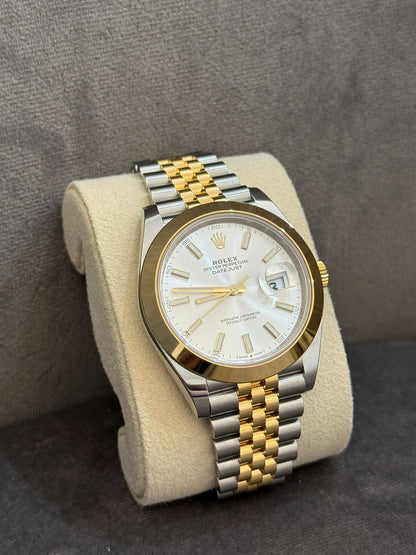 Rolex Datejust 41 126303 Silbernes Jubiläum 2025