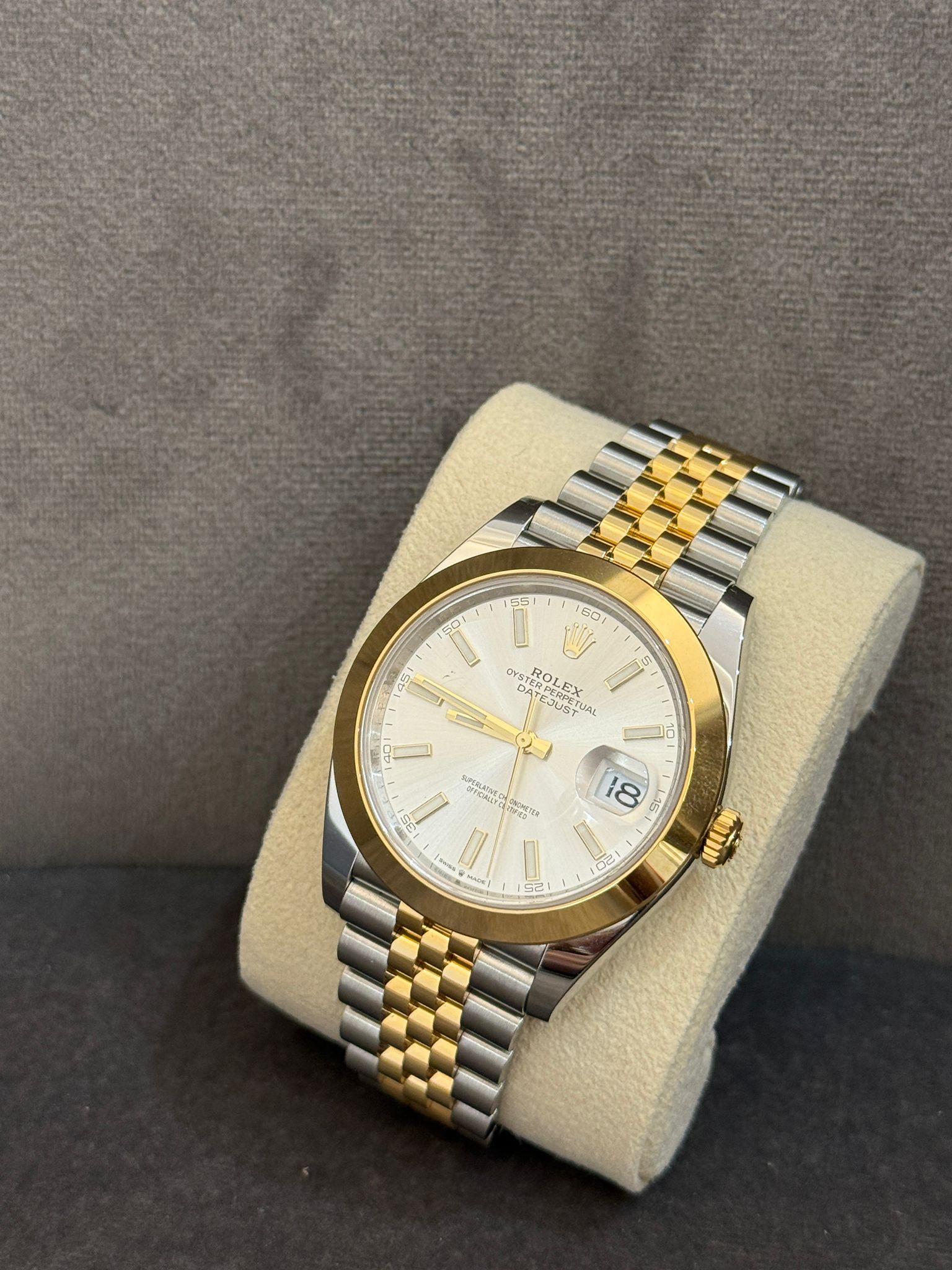 Rolex Datejust 41 126303 Silbernes Jubiläum 2025