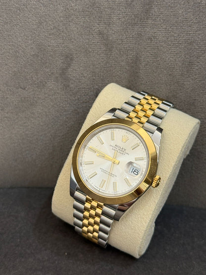 Rolex Datejust 41 126303 Silbernes Jubiläum 2025