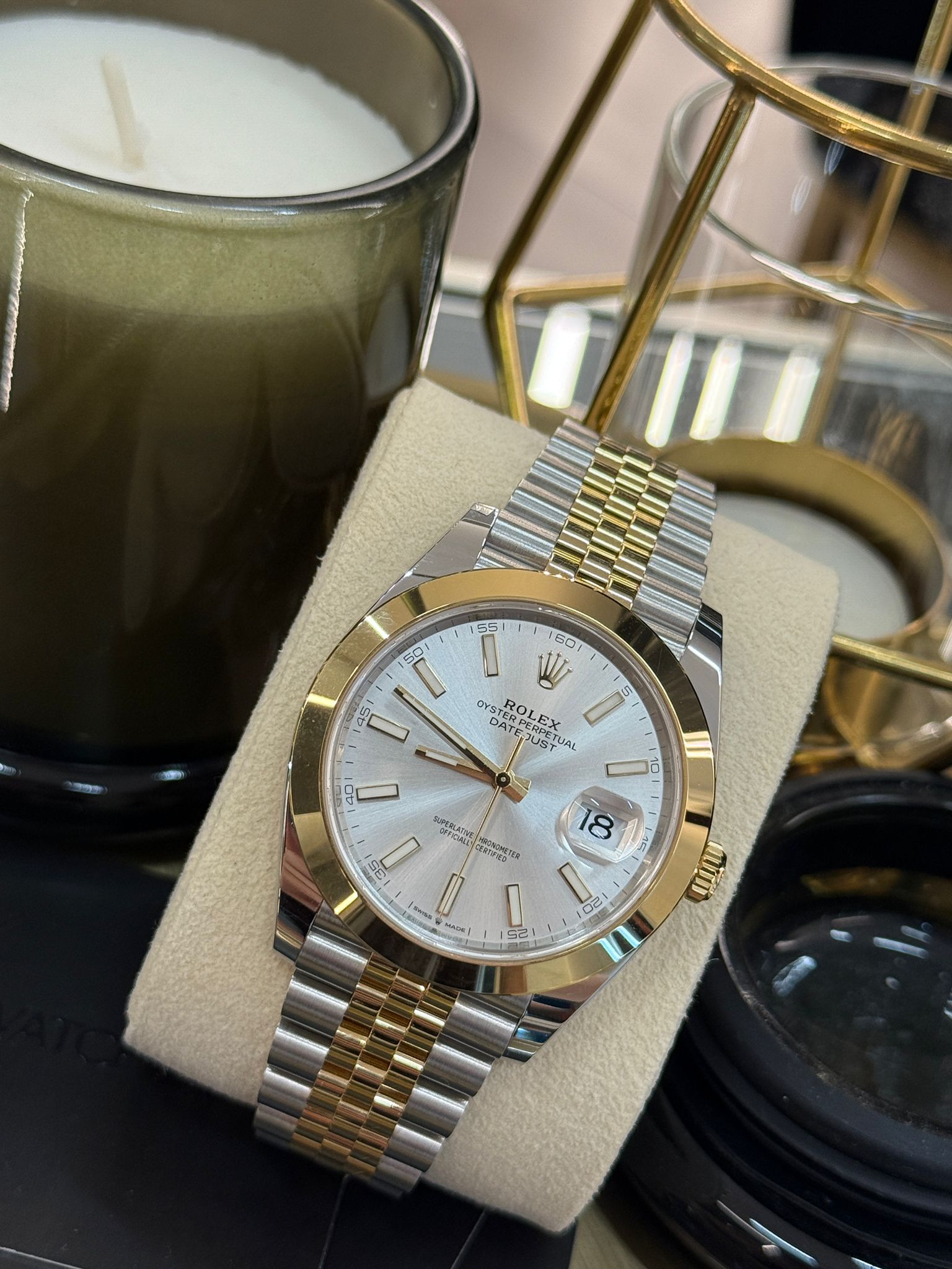 Rolex Datejust 41 126303 Silbernes Jubiläum 2025