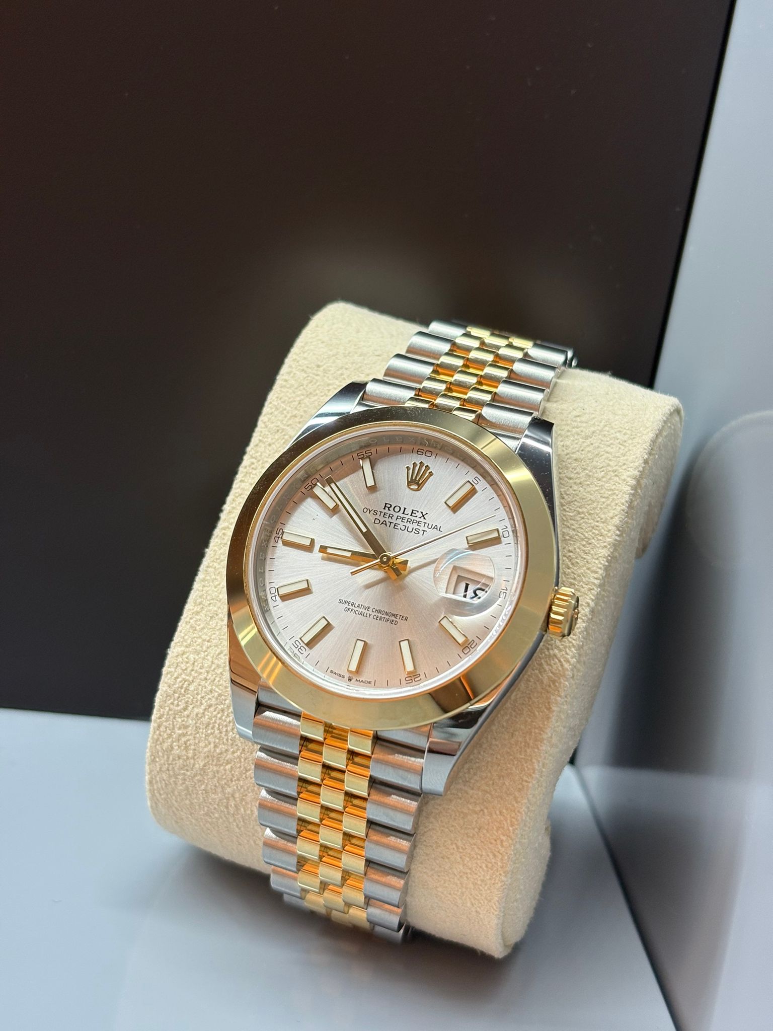 Rolex Datejust 41 126303 Silbernes Jubiläum 2025