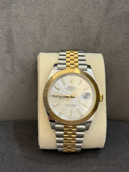 Rolex Datejust 41 126303 Silbernes Jubiläum 2025