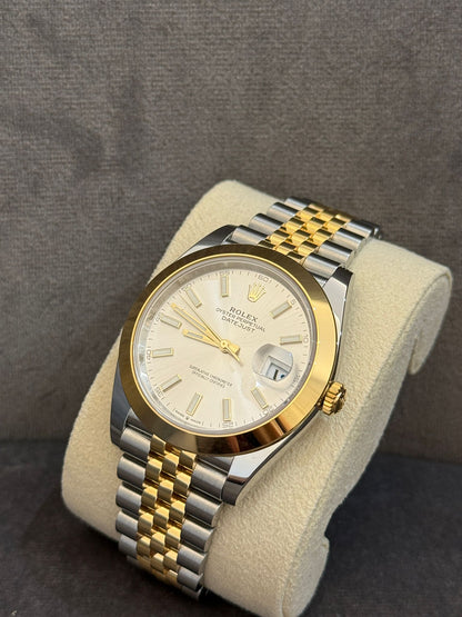 Rolex Datejust 41 126303 Silbernes Jubiläum 2025