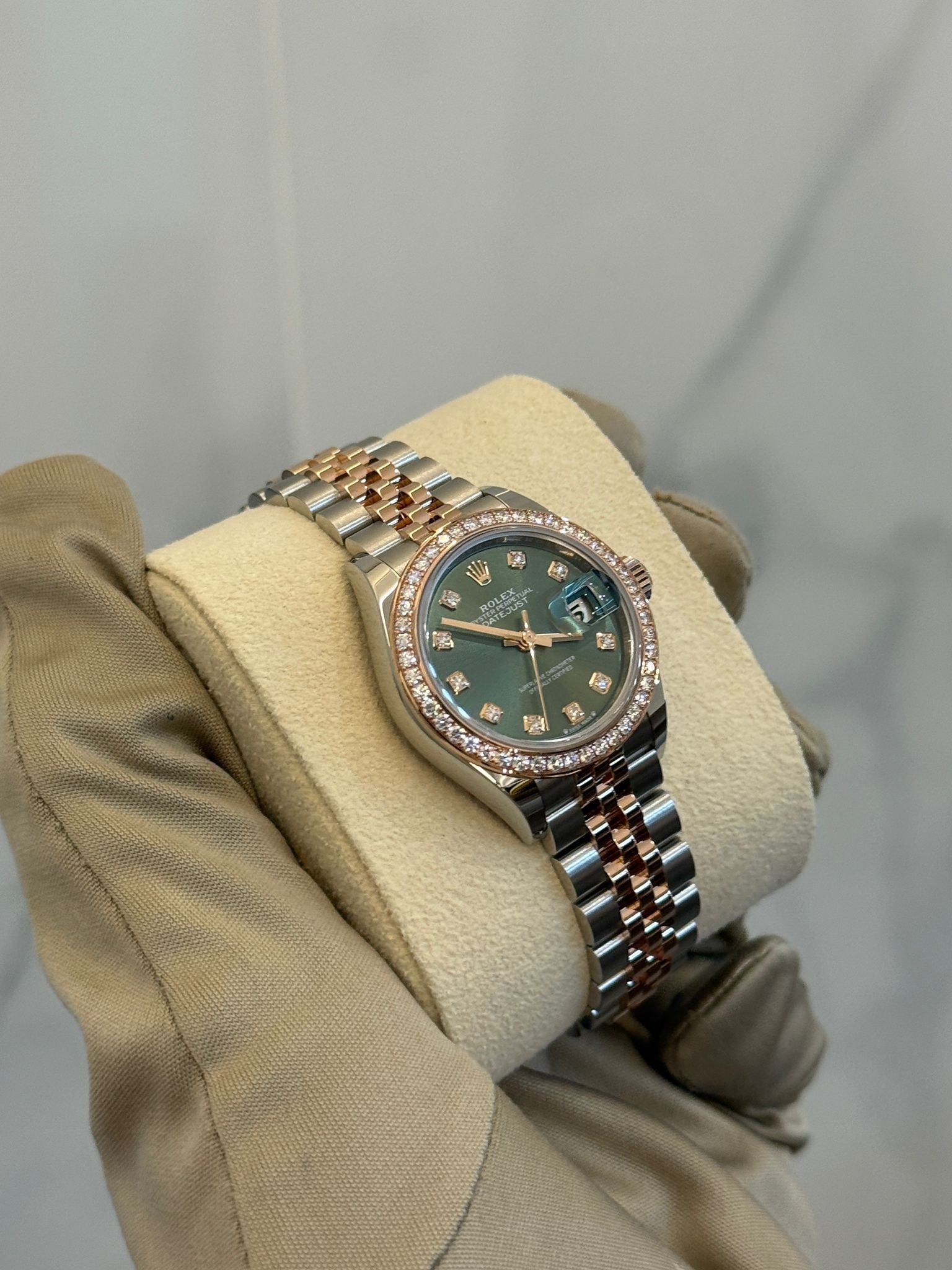 Rolex Lady-Datejust m279381RBR-0007 Green JUB 2026