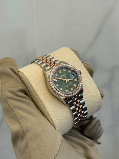 Rolex Lady-Datejust m279381RBR-0007 Green JUB 2026