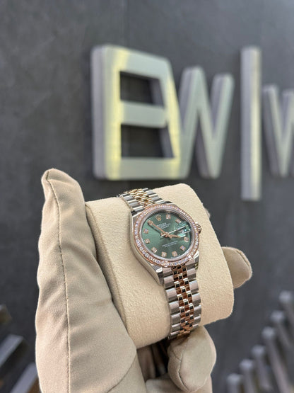 Rolex Lady-Datejust m279381RBR-0007 Green JUB 2026