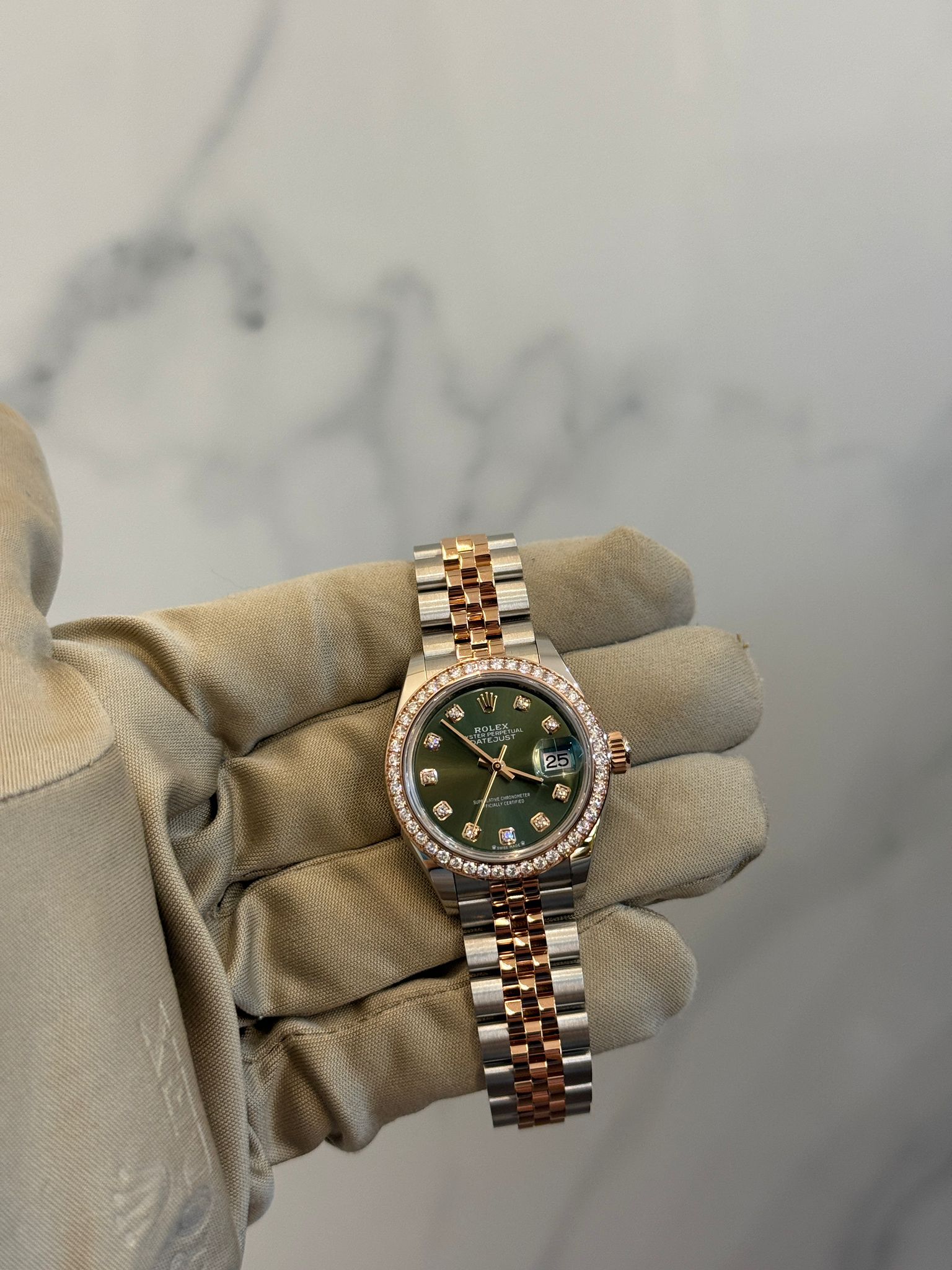 Rolex Lady-Datejust m279381RBR-0007 Green JUB 2026