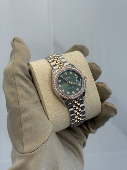 Rolex Lady-Datejust m279381RBR-0007 Green JUB 2026