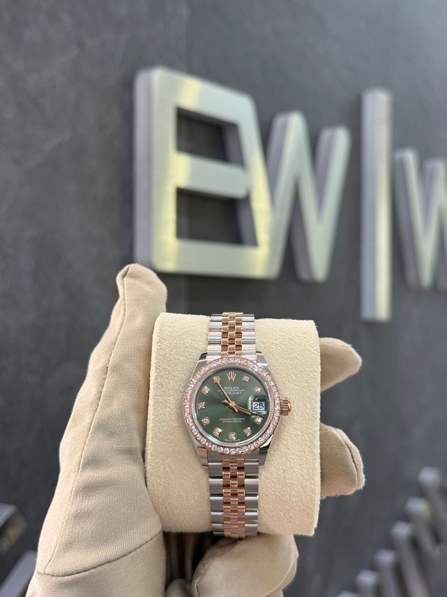 Rolex Lady-Datejust m279381RBR-0007 Green JUB 2026