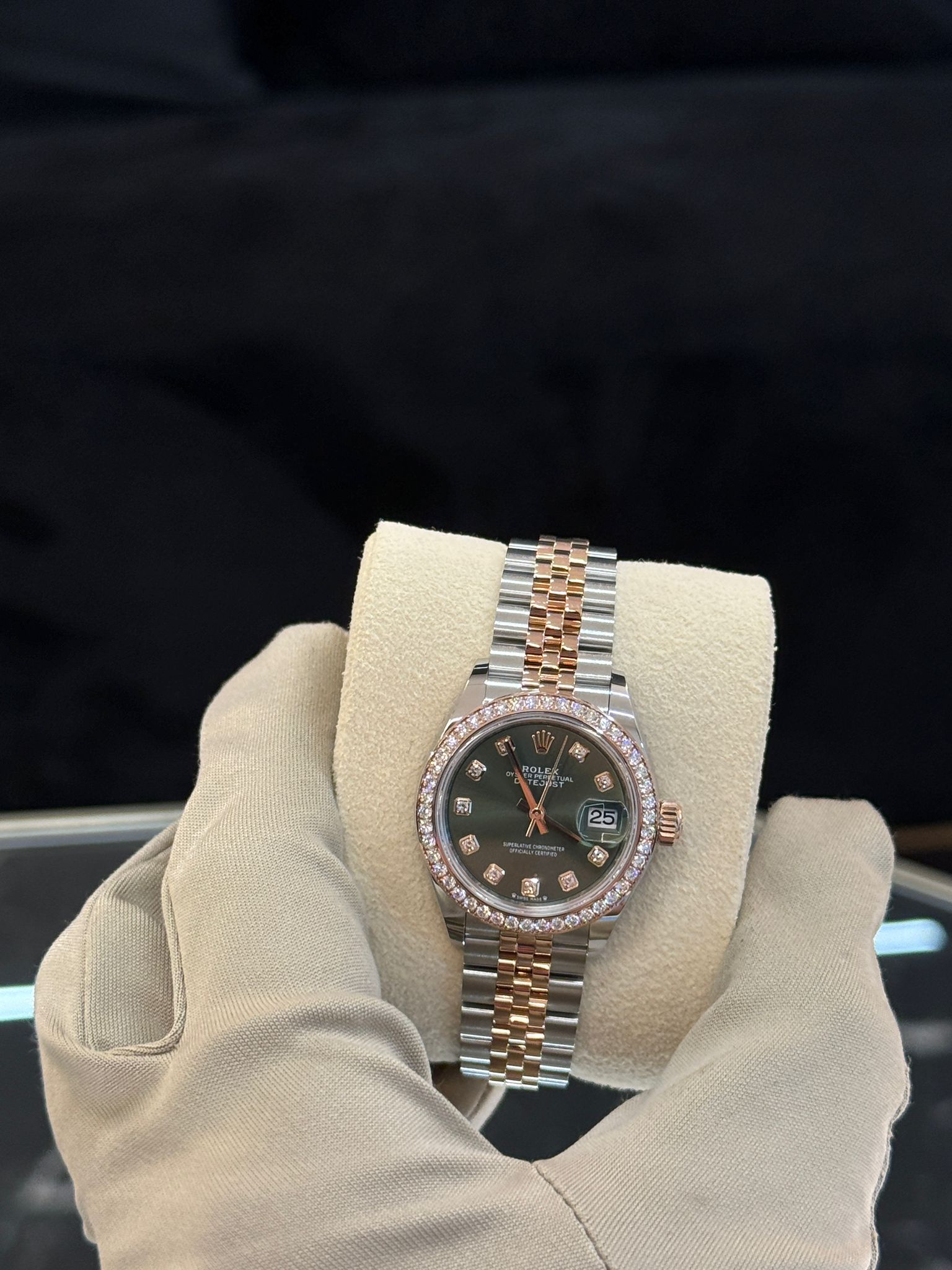 Rolex Lady-Datejust m279381RBR-0007 Green JUB 2026