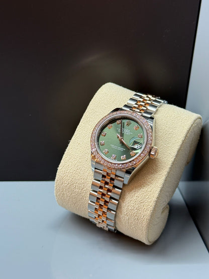 Rolex Lady-Datejust m279381RBR-0007 Green JUB 2026