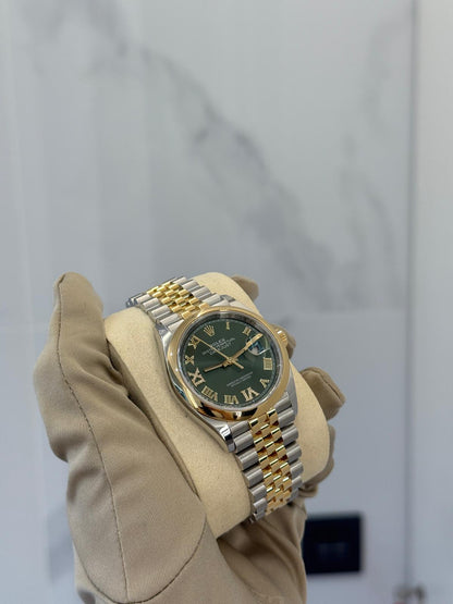 Rolex Datejust 36 126203 Grün VIIX Jubiläum 2025