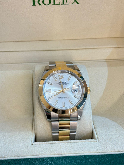 Rolex Datejust 41 126303 Silber Oyster 2025
