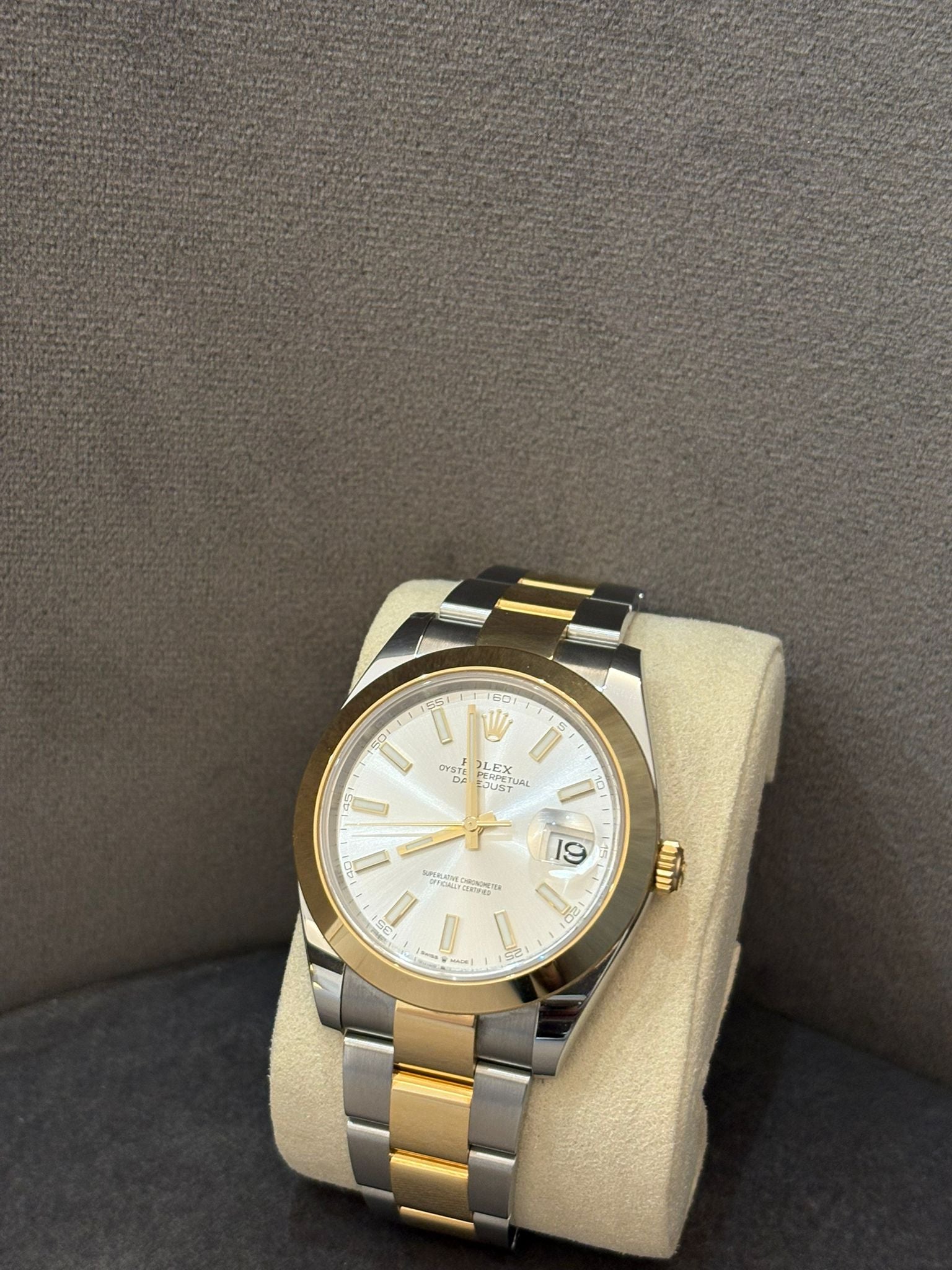 Rolex Datejust 41 126303 Silber Oyster 2025