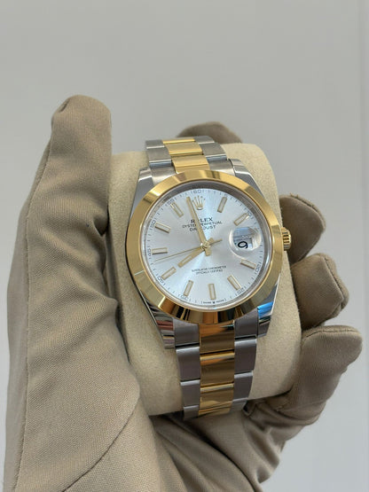 Rolex Datejust 41 126303 Silber Oyster 2025