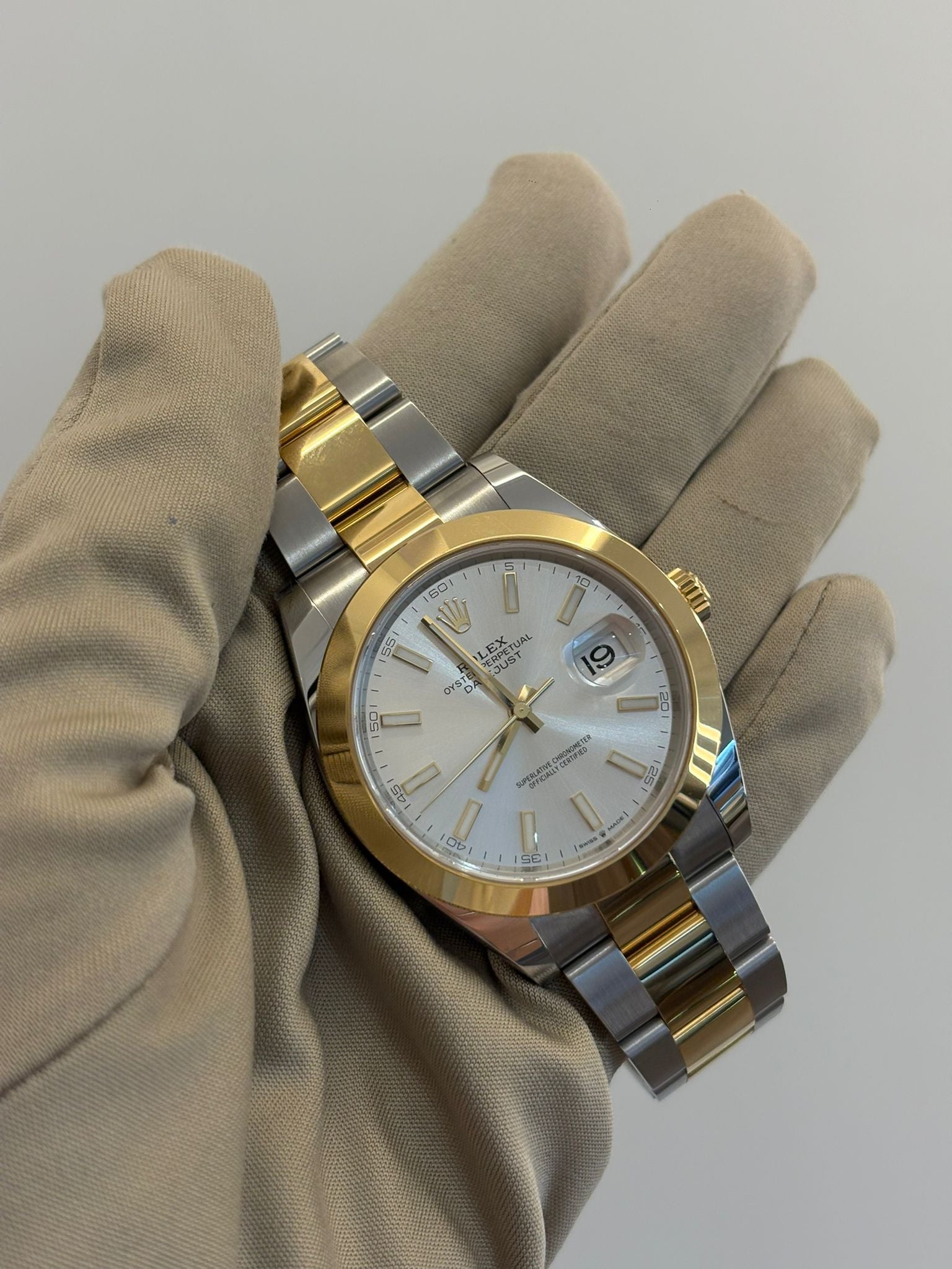 Rolex Datejust 41 126303 Silber Oyster 2025