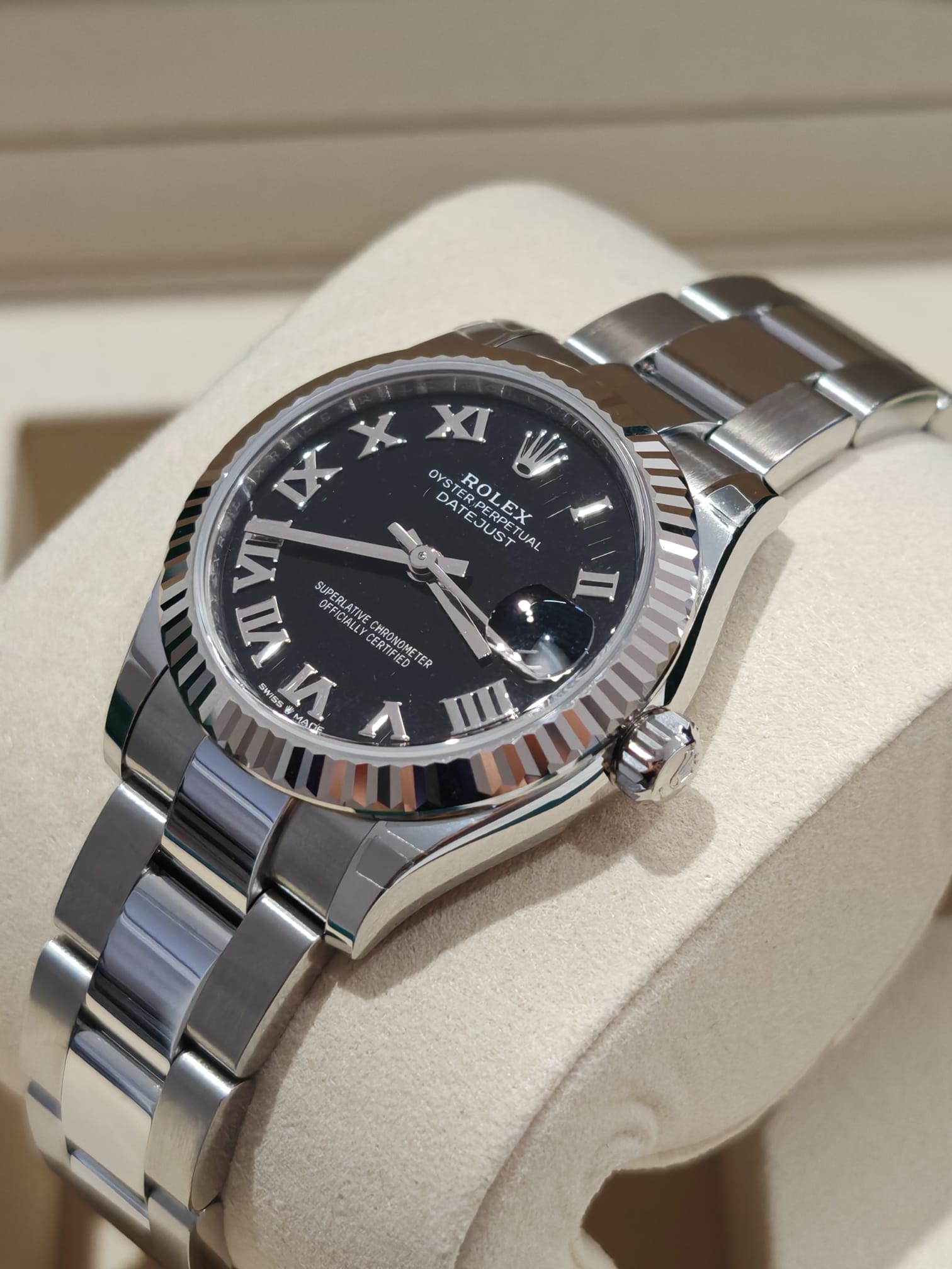 Rolex Datejust 31 278274 Schwarze römische Auster 2025