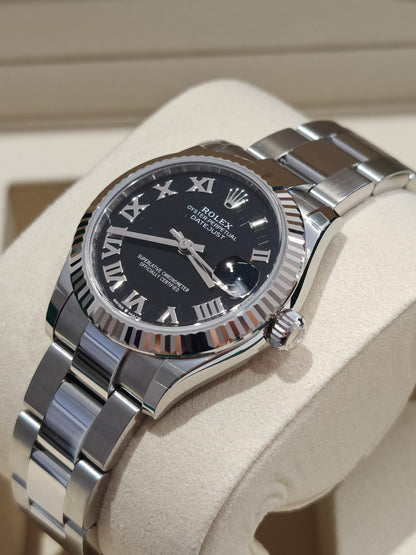 Rolex Datejust 31 278274 Schwarze römische Auster 2025