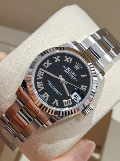Rolex Datejust 31 278274 Schwarze römische Auster 2025