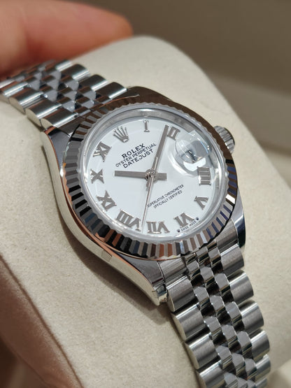 Rolex Lady-Datejust 279174 White Roman Jubilee 2025