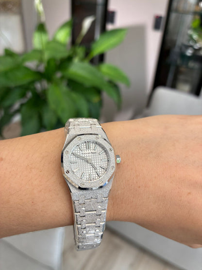 Audemars Piguet Royal Oak Mini Frosted Gold Quartz  67630BC.GG.1312BC.01 2025