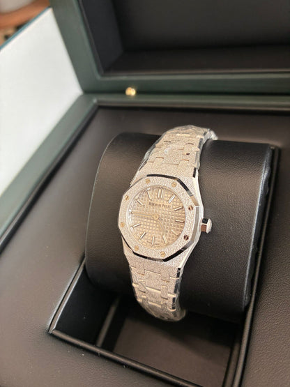 Audemars Piguet Royal Oak Mini Frosted Gold Quartz  67630BC.GG.1312BC.01 2025