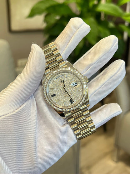 Rolex Day-Date 40 228349RBR PAVE