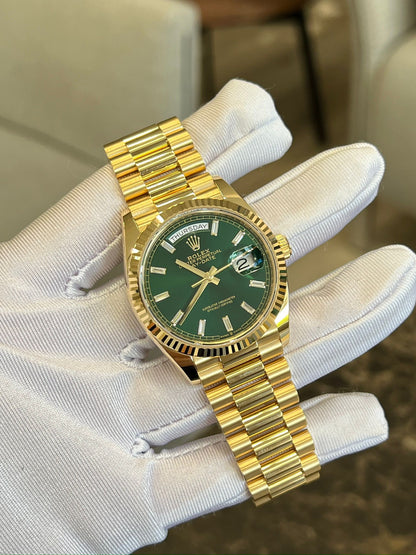 Rolex Day-Date 36 128238A Green 2026