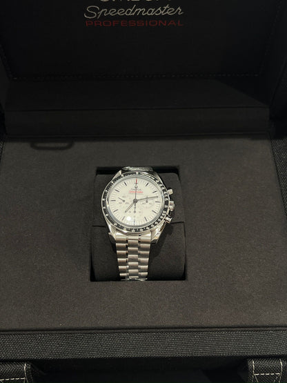 Omega Speedmaster Moonwatch 310.30.42.50.04.001 WHITE STEEL