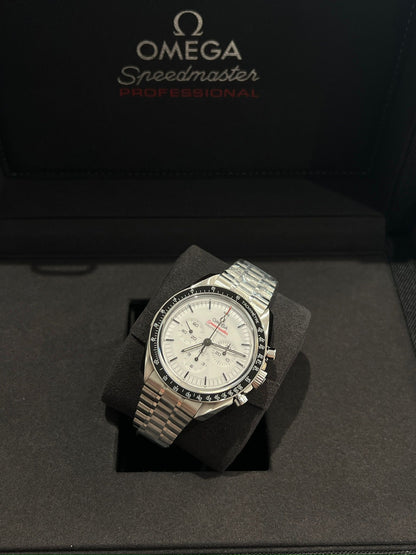 Omega Speedmaster Moonwatch 310.30.42.50.04.001 WHITE STEEL