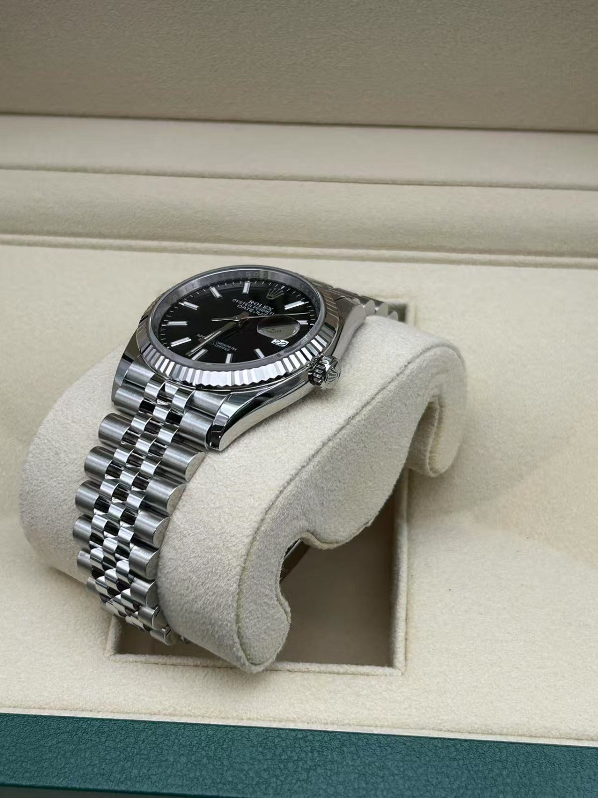 Rolex Datejust 36 126234 SCHWARZER INDEX JUB