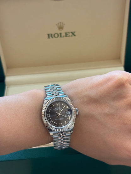 Rolex Lady-Datejust 279174 Graues römisches Jubiläum 2025