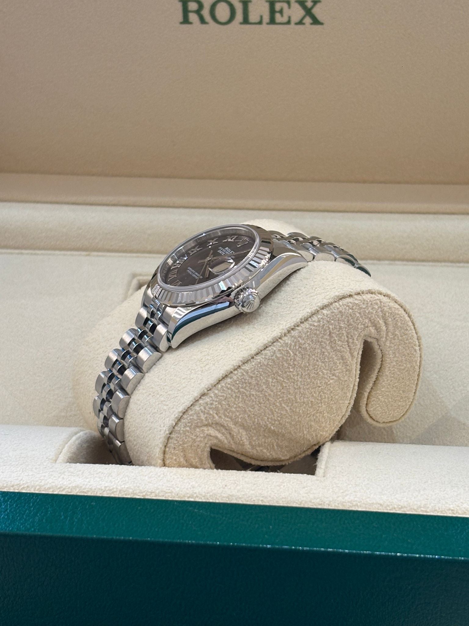 Rolex Lady-Datejust 279174 Graues römisches Jubiläum 2025