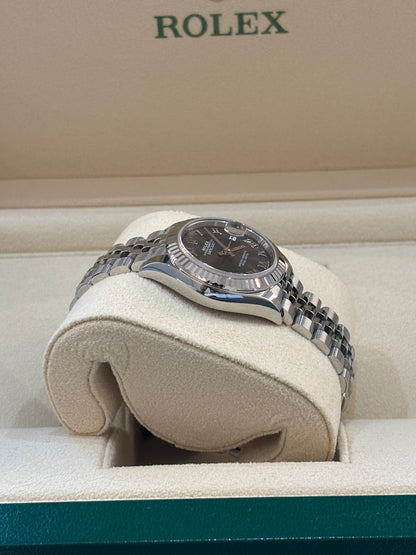 Rolex Lady-Datejust 279174 Graues römisches Jubiläum 2025