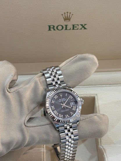 Rolex Lady-Datejust 279174 Graues römisches Jubiläum 2025
