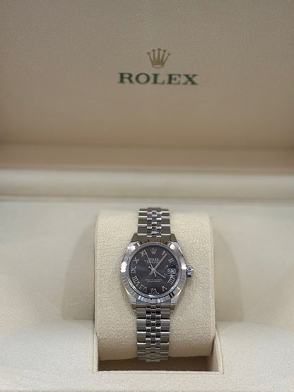 Rolex Lady-Datejust 279174 Graues römisches Jubiläum 2025