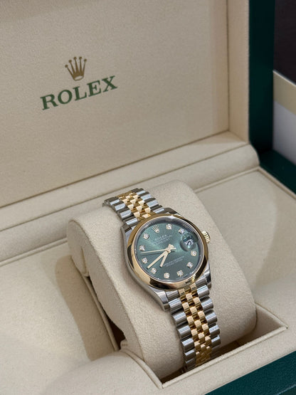 Rolex Datejust 31 278243G Grünes Jubiläum 2025