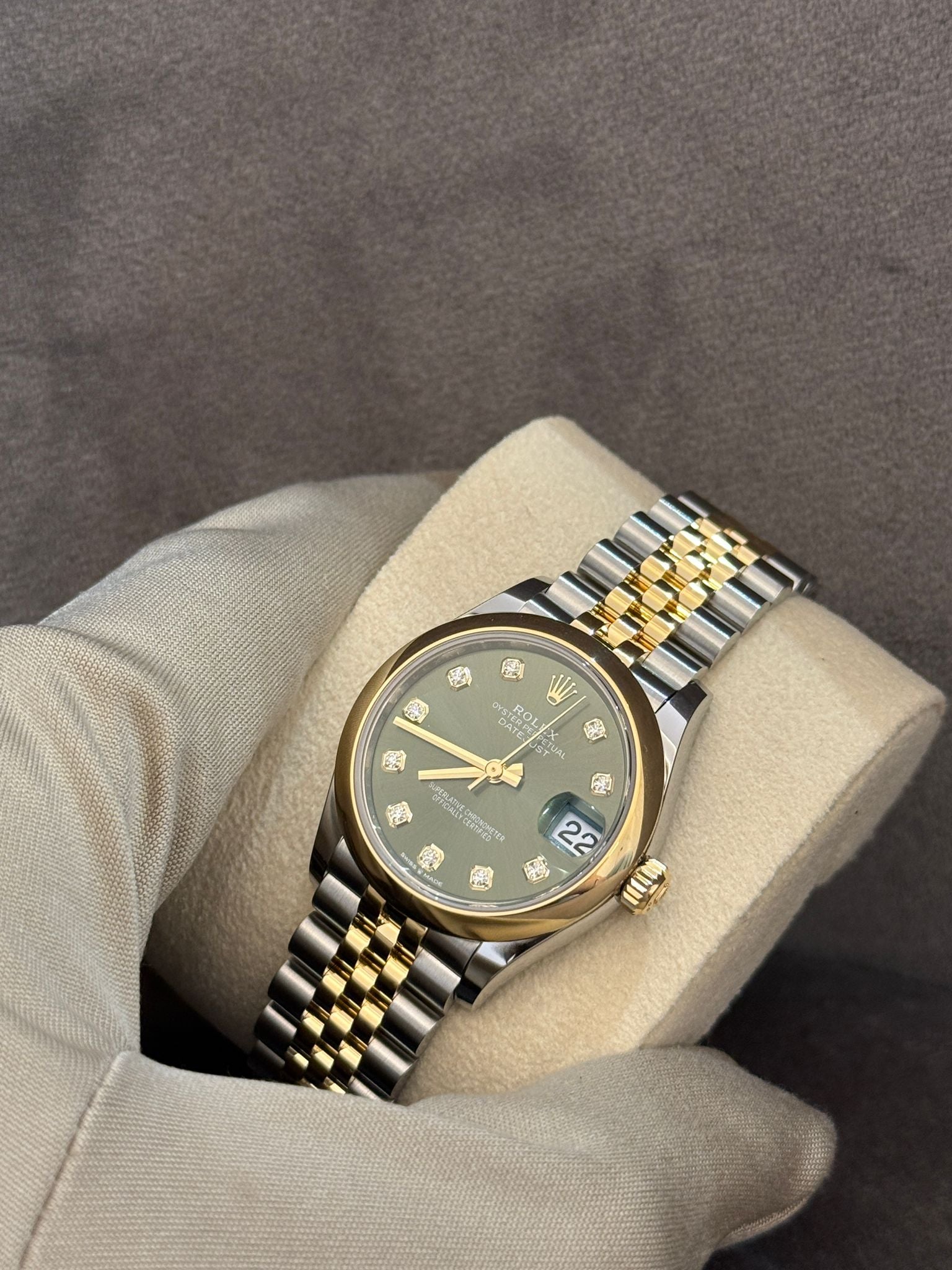 Rolex Datejust 31 278243G Grünes Jubiläum 2025