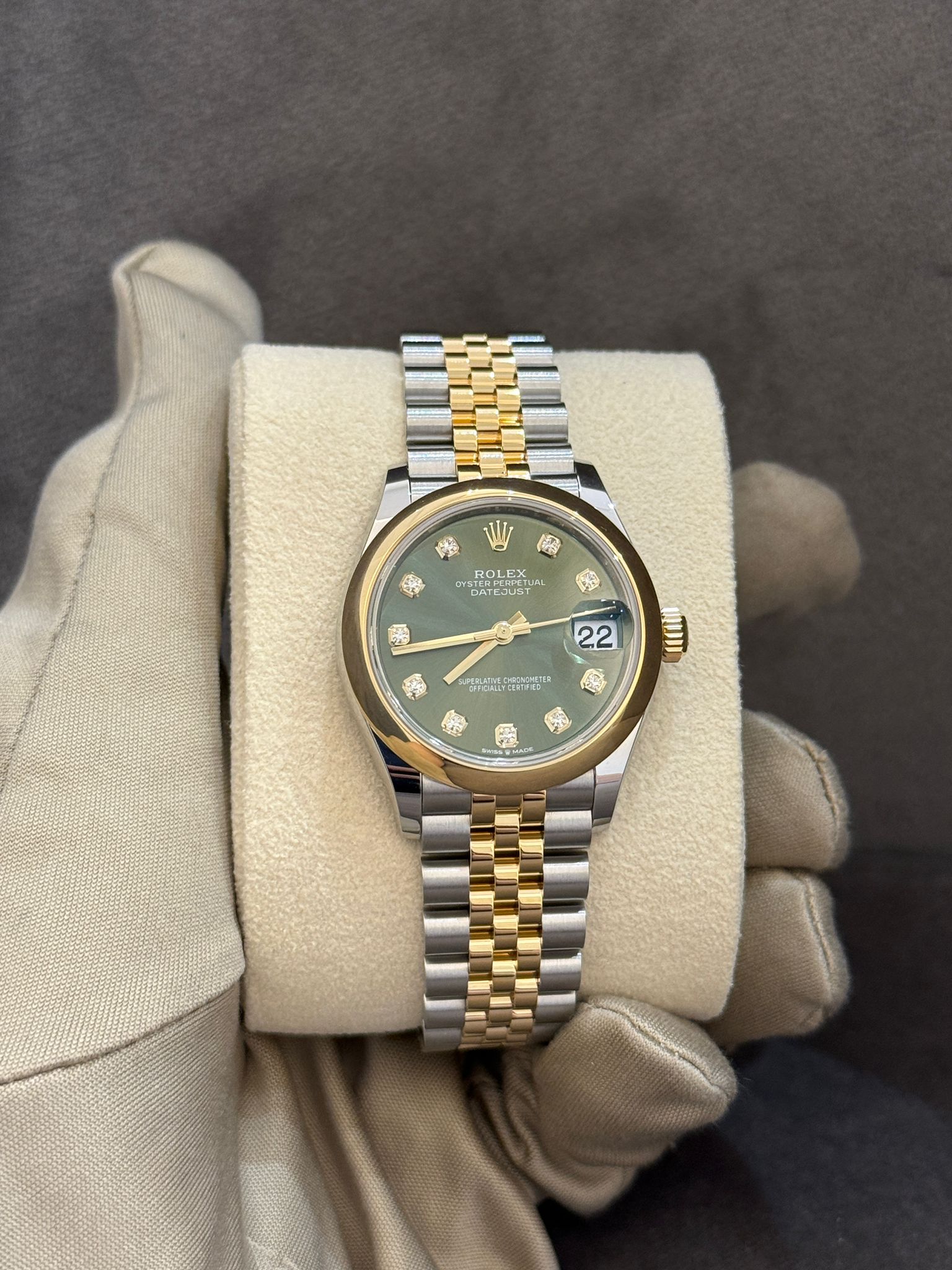 Rolex Datejust 31 278243G Grünes Jubiläum 2025