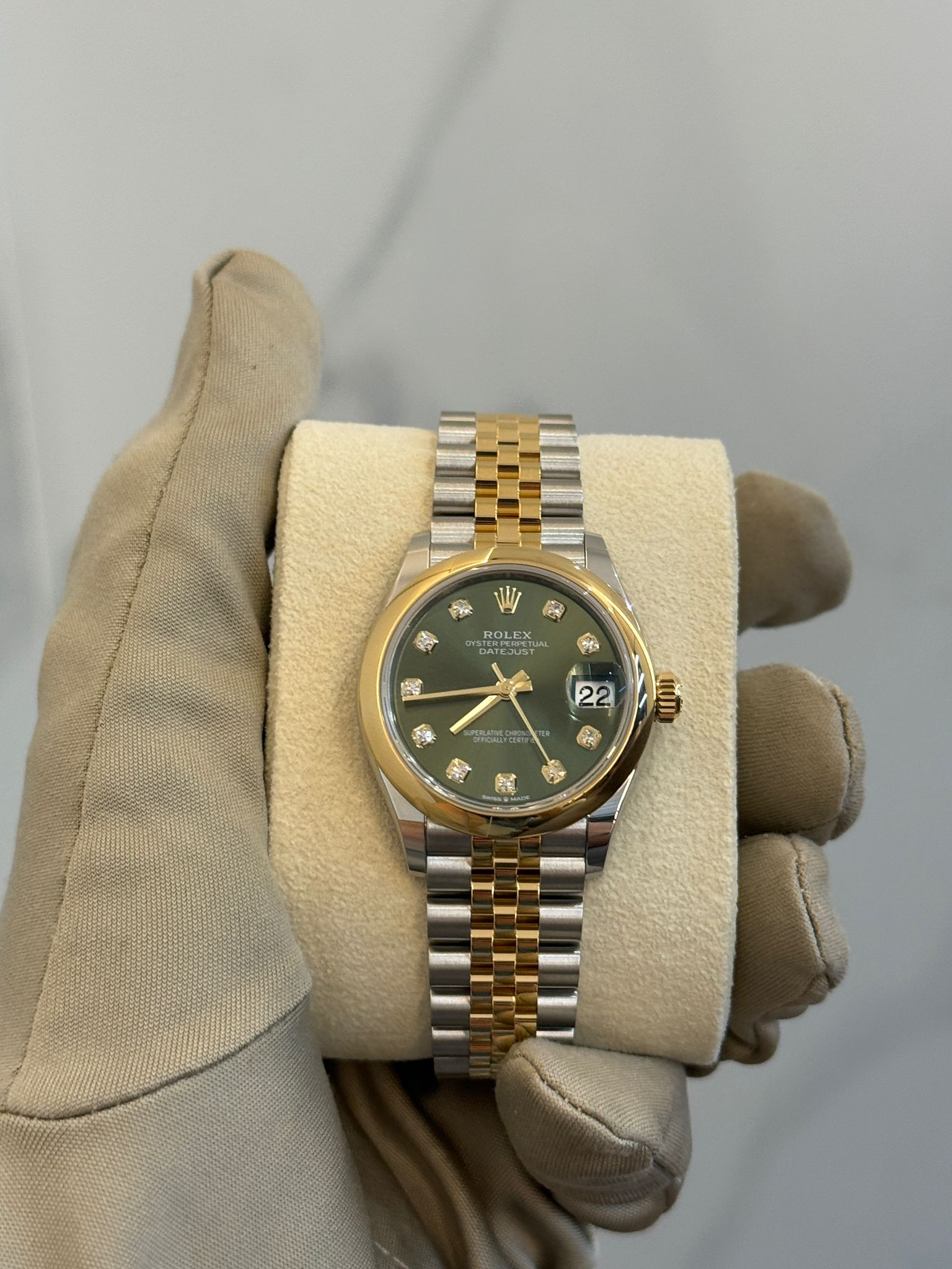 Rolex Datejust 31 278243G Grünes Jubiläum 2025