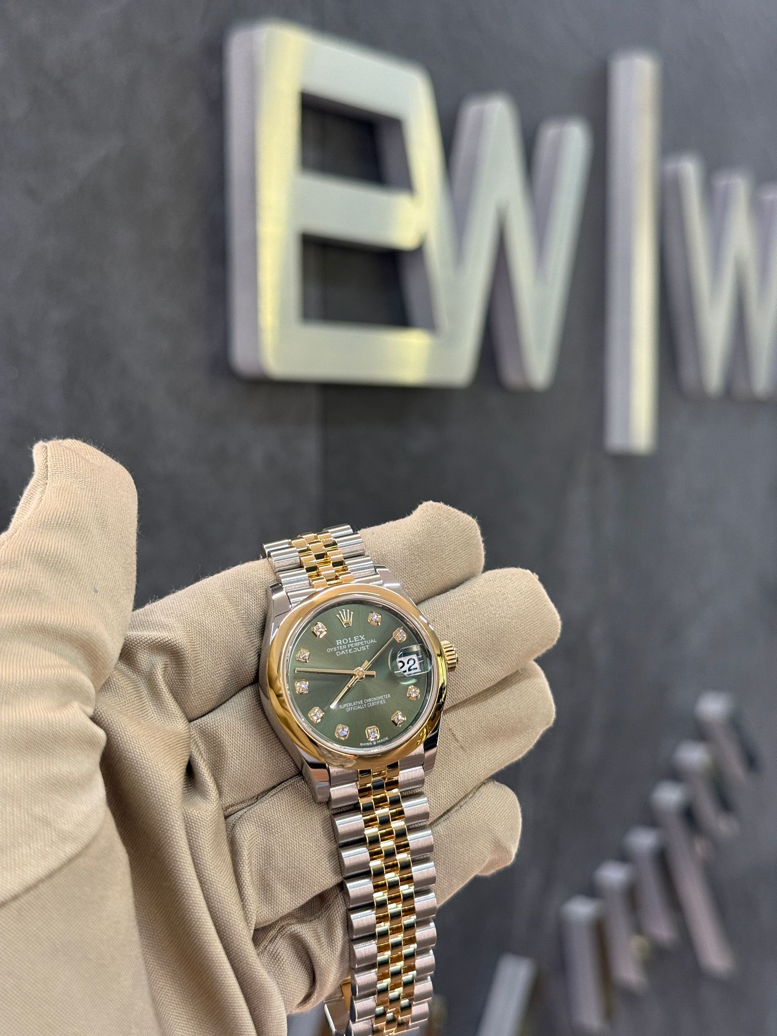 Rolex Datejust 31 278243G Grünes Jubiläum 2025