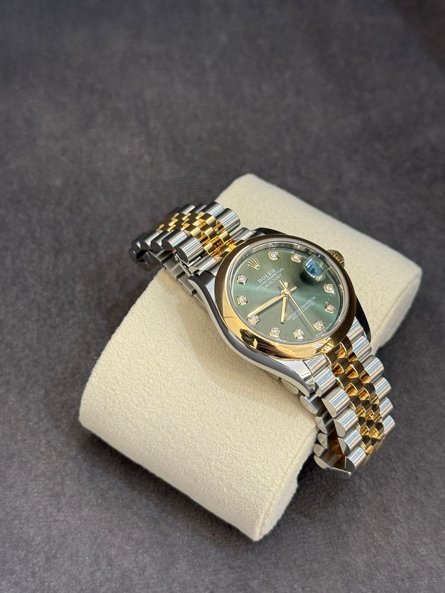 Rolex Datejust 31 278243G Grünes Jubiläum 2025