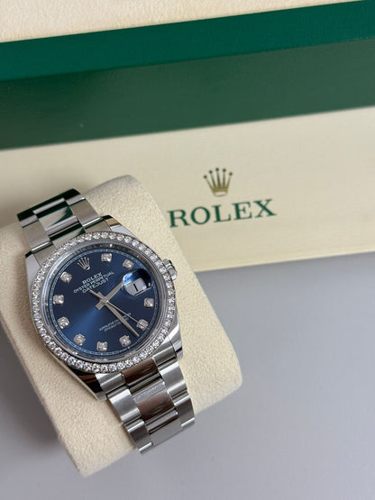 Rolex Datejust 36 126284RBR G Blue Oyster 2025