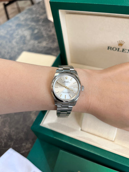 Rolex Oyster Perpetual 31 277200 Silber 2025