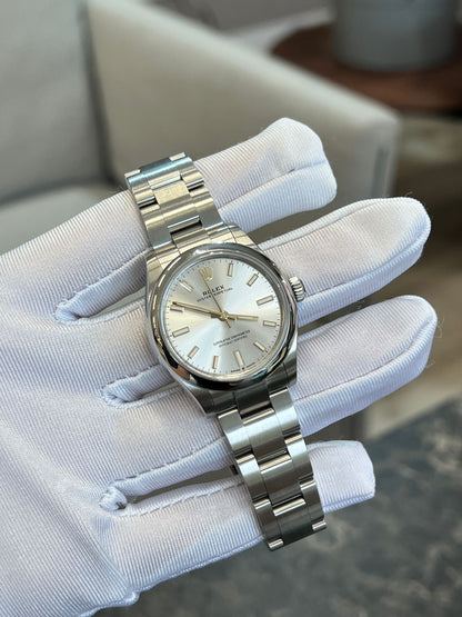 Rolex Oyster Perpetual 31 277200 Silber 2025